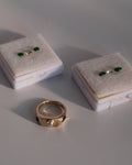 Jade and Diamond Signet