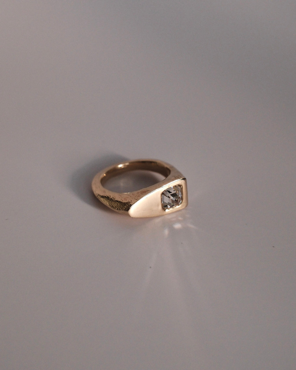 Diamond "Boat" Ring