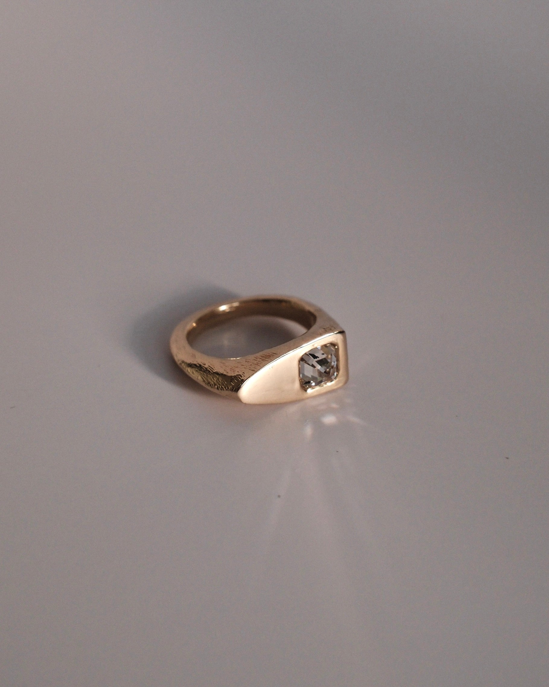 Diamond "Boat" Ring