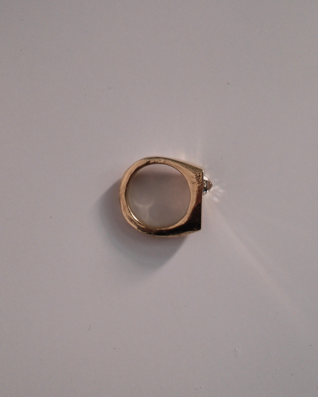 Diamond "Boat" Ring