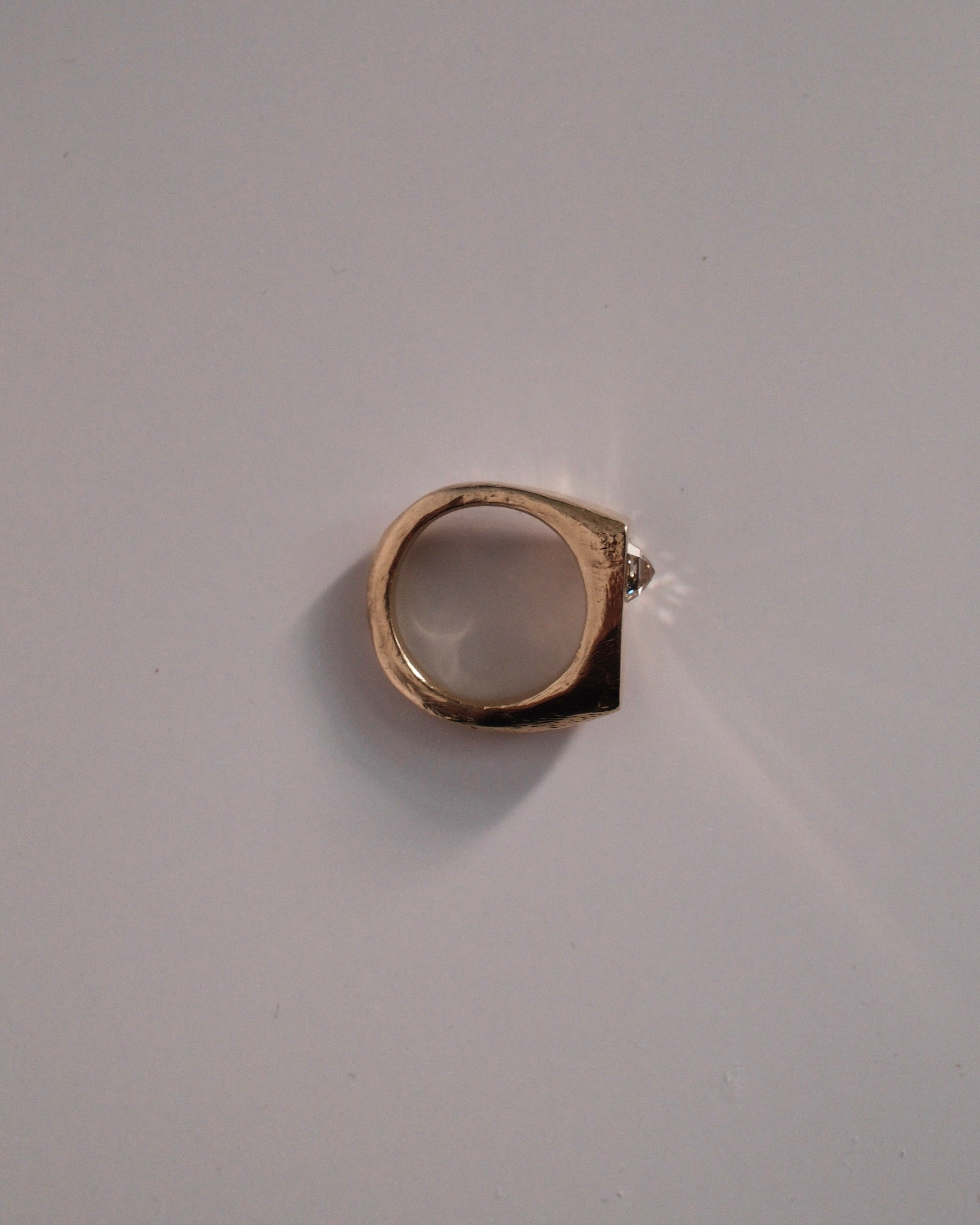 Diamond "Boat" Ring