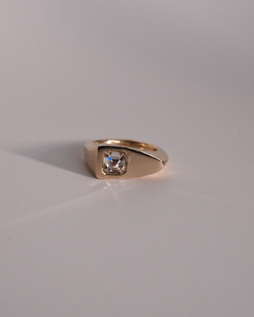 Diamond "Boat" Ring