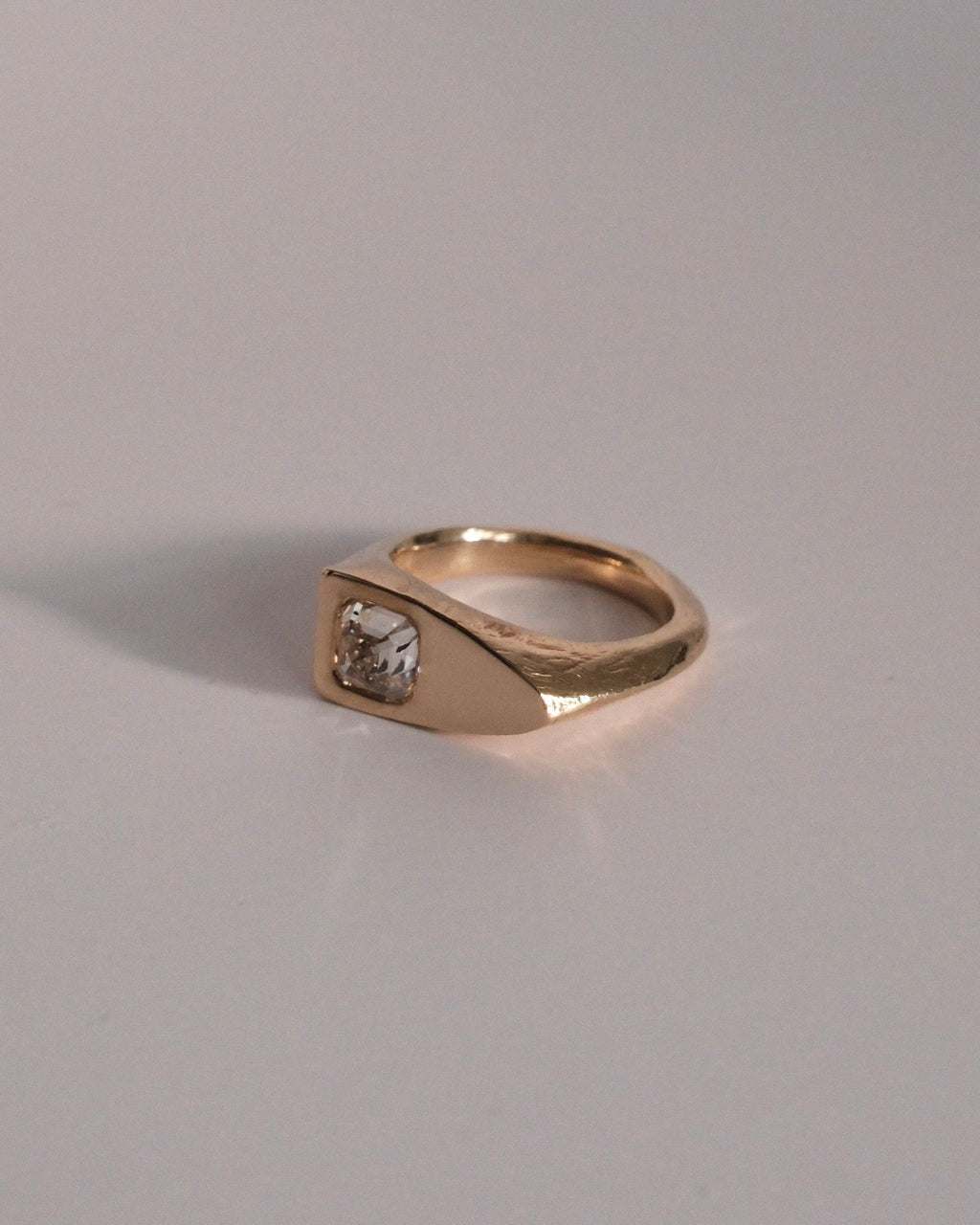 Diamond "Boat" Ring