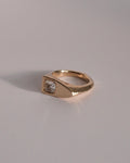 Diamond "Boat" Ring