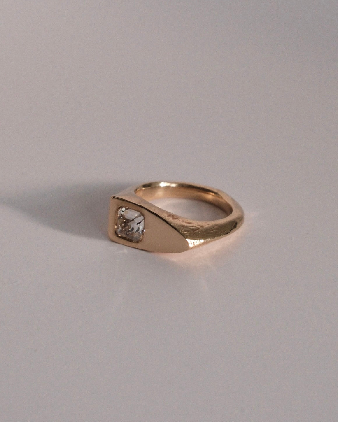 Diamond "Boat" Ring