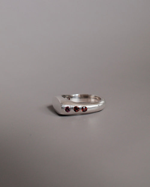 OOAK Garnet Signet
