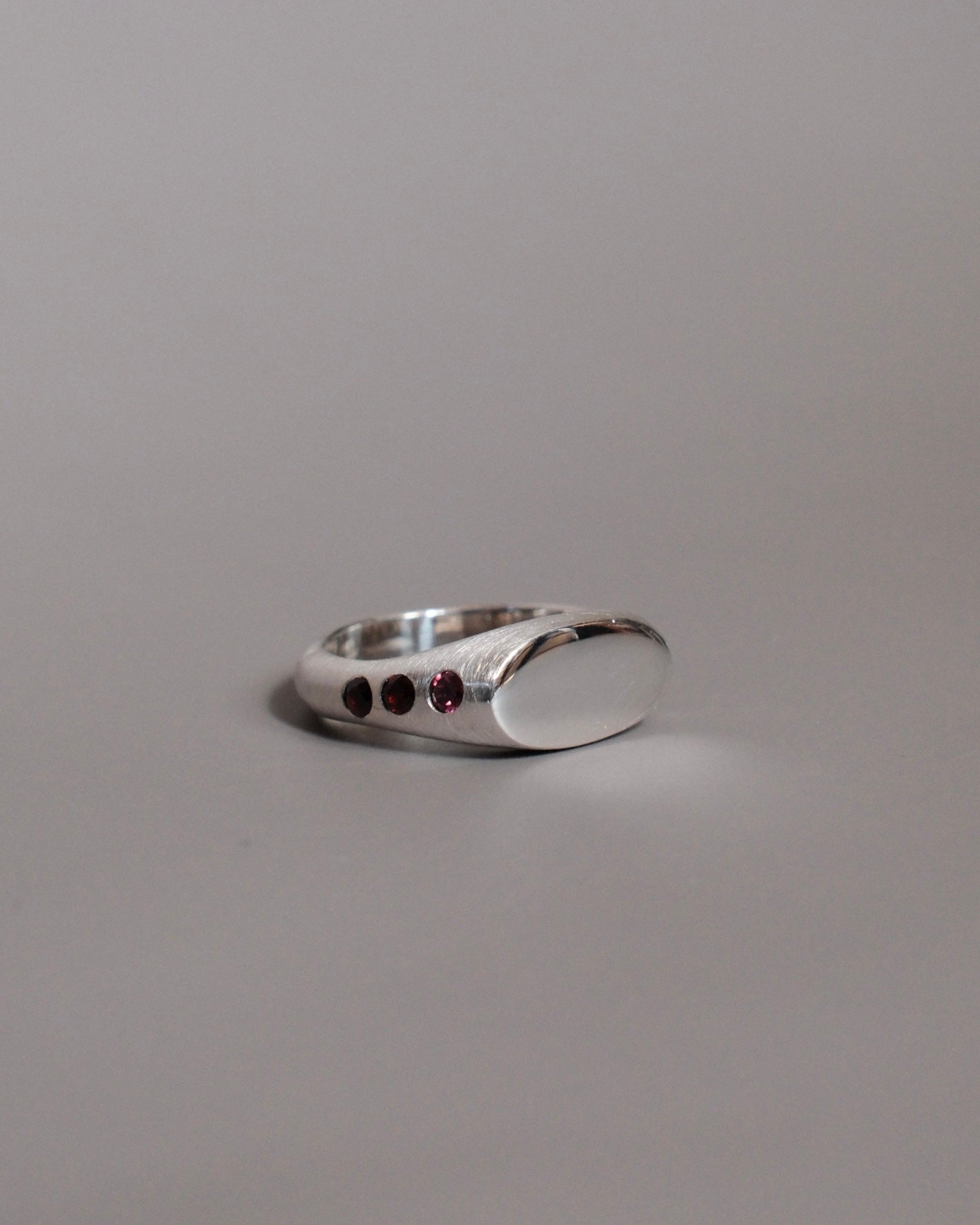 OOAK Garnet Signet