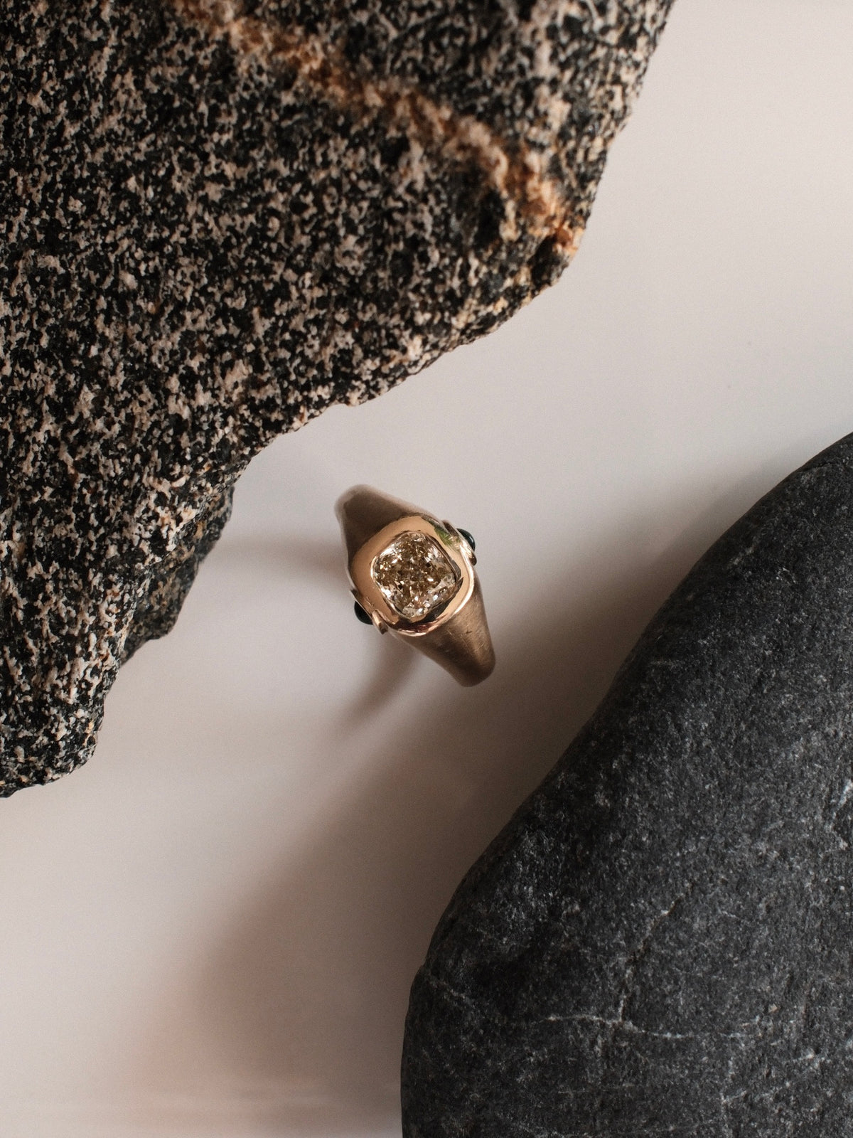 Jade and Diamond "Robot Ring"