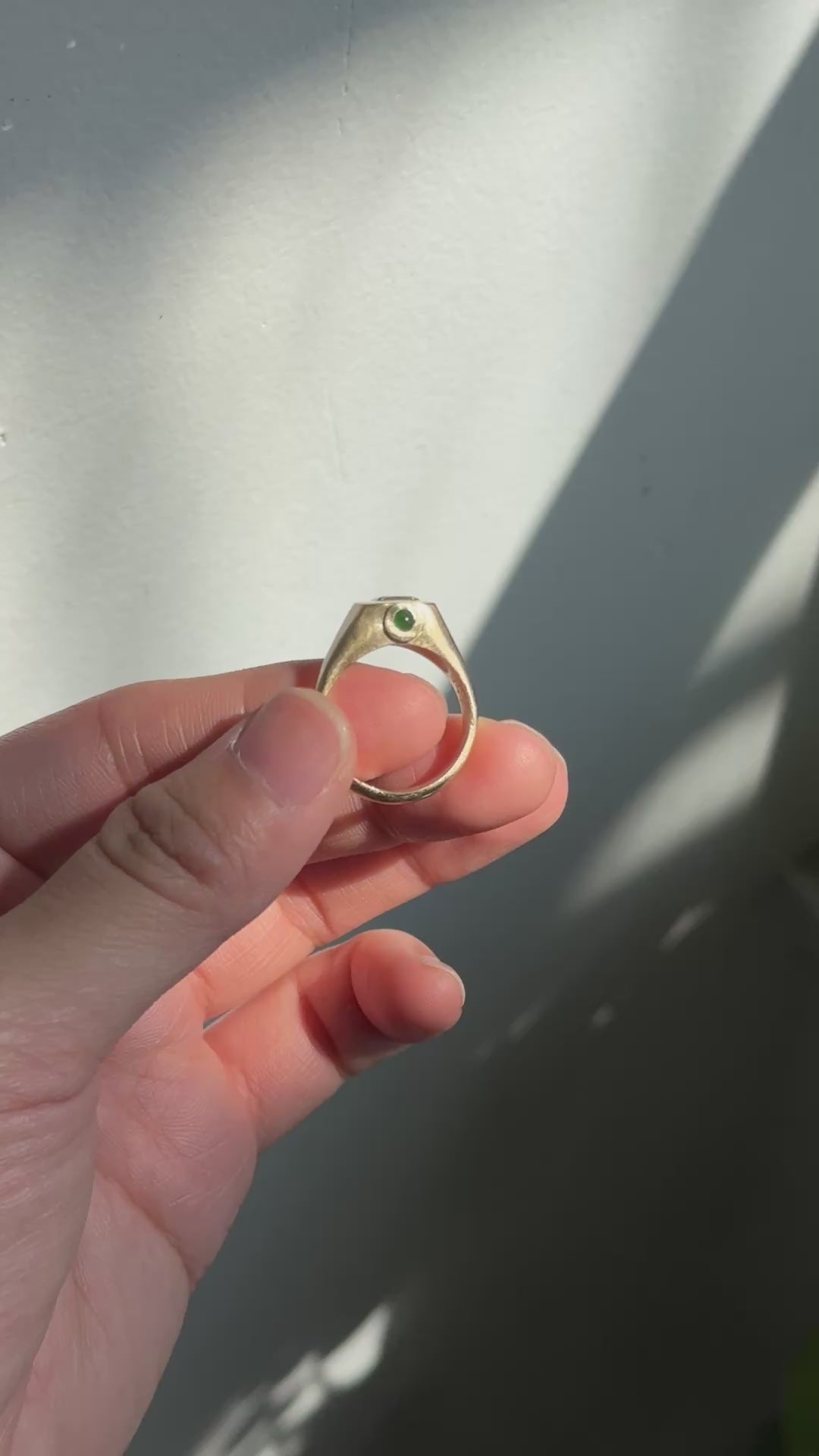 Jade and Diamond "Robot Ring"